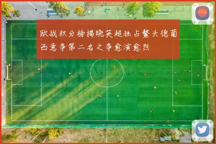 欧战积分榜揭晓英超独占鳌头德葡西意争第二名之争愈演愈烈